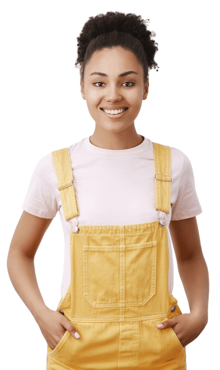Happy user with completed job