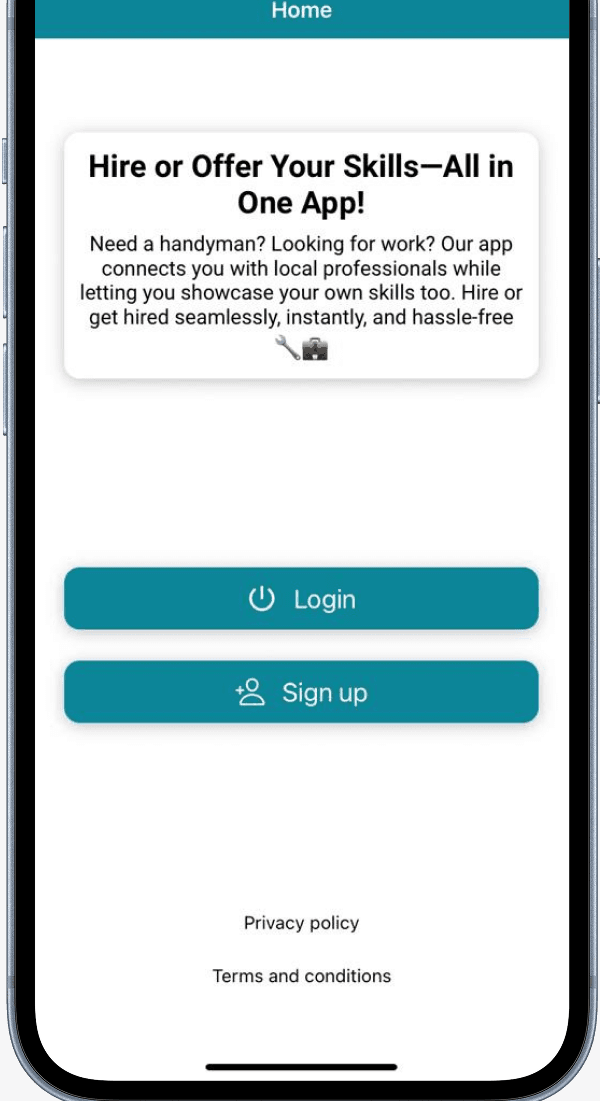 WithinFixers app screen